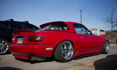 Mazda Miata NA Rear Roof Spoiler by CustomGenerics